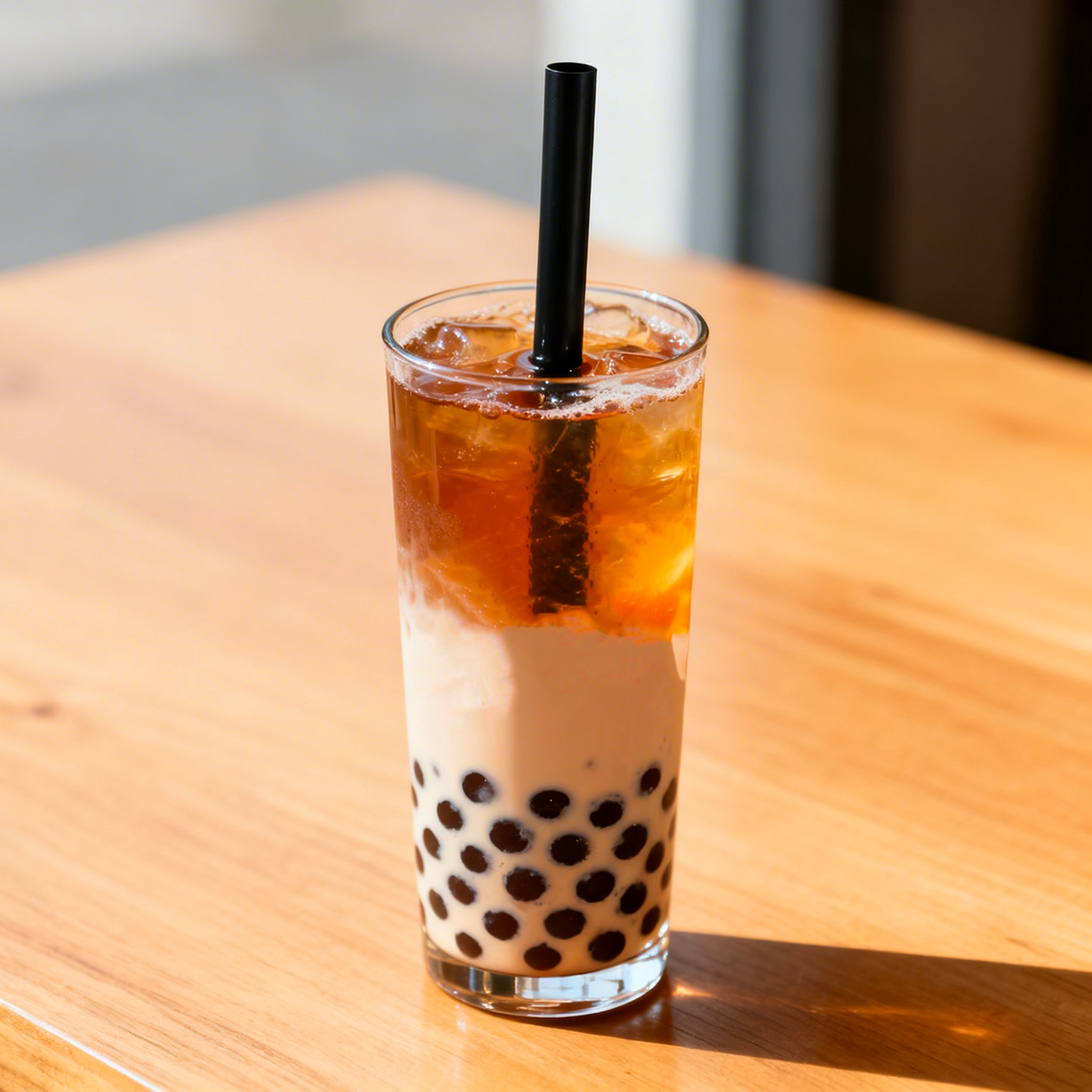 Bubble Tea Perles Pêche