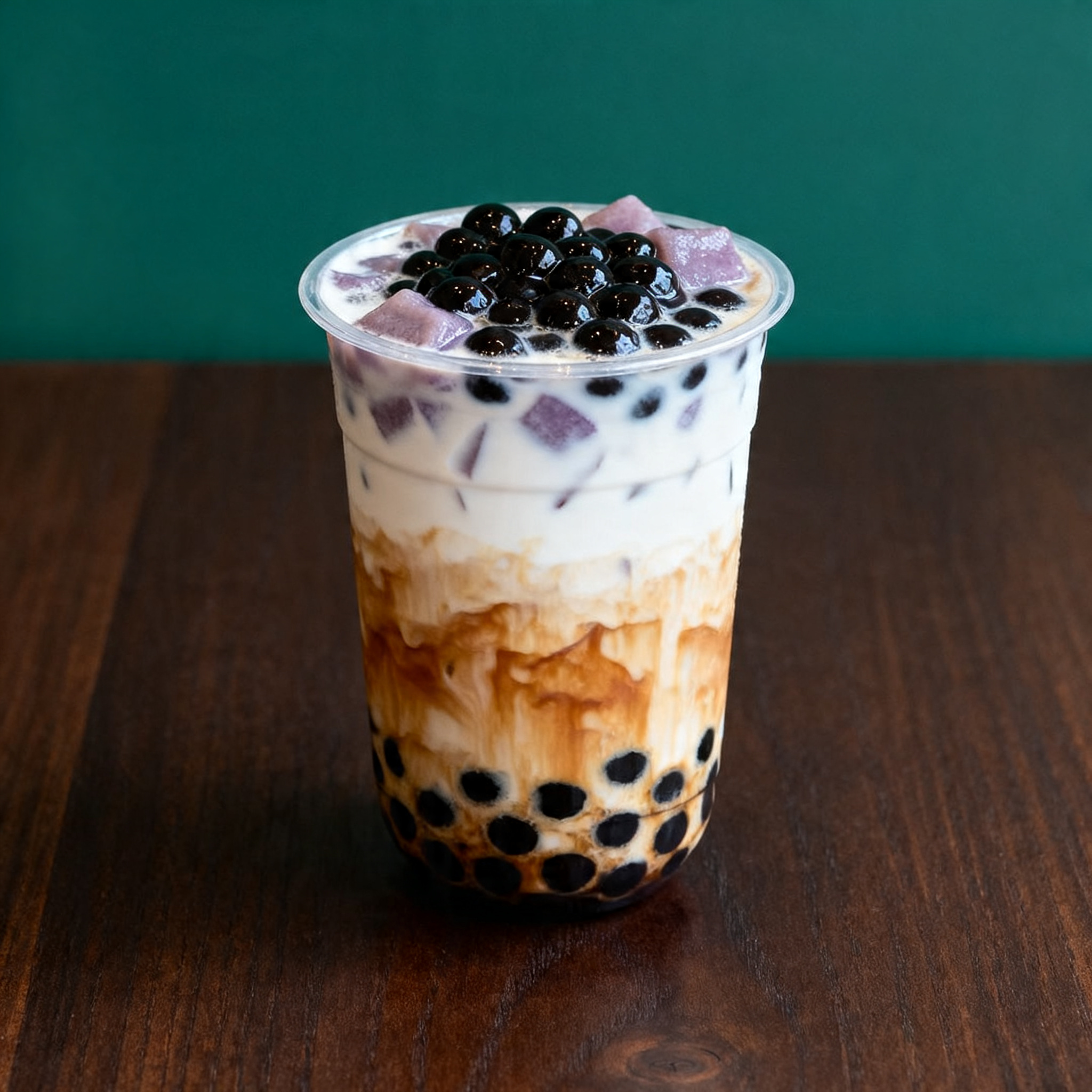 Taro Milk Tea Hot