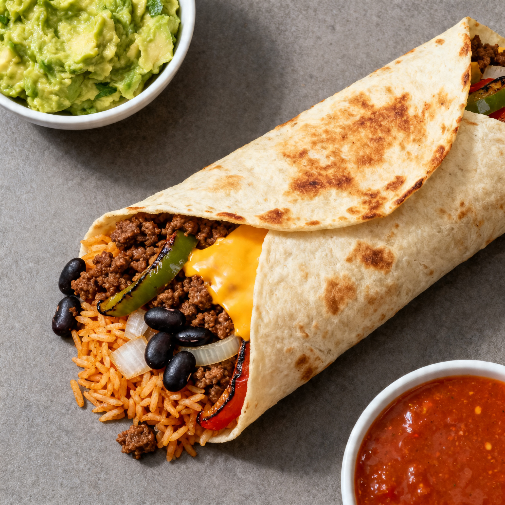 Burrito Viande Haricots