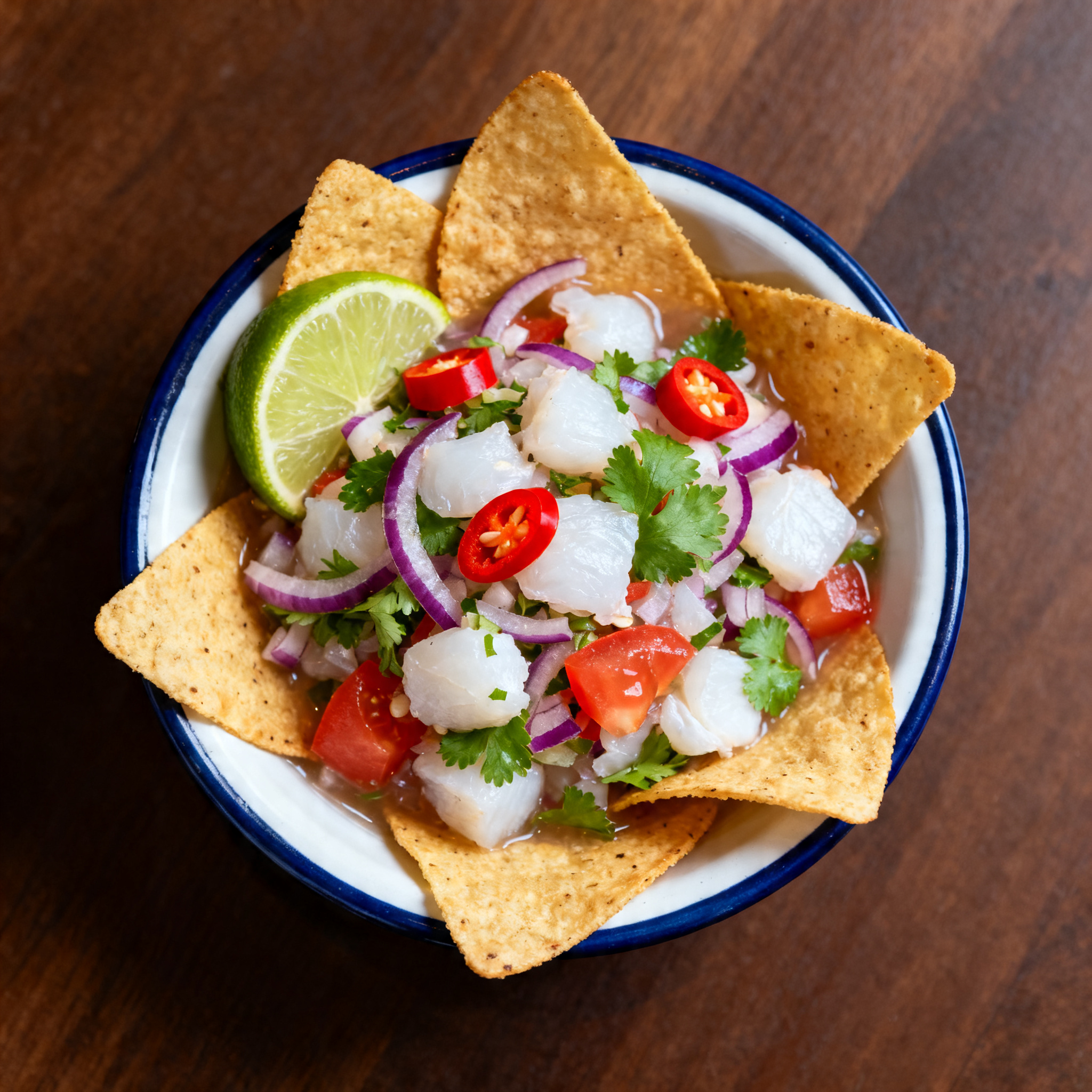 Ceviche Poisson Citron Vert