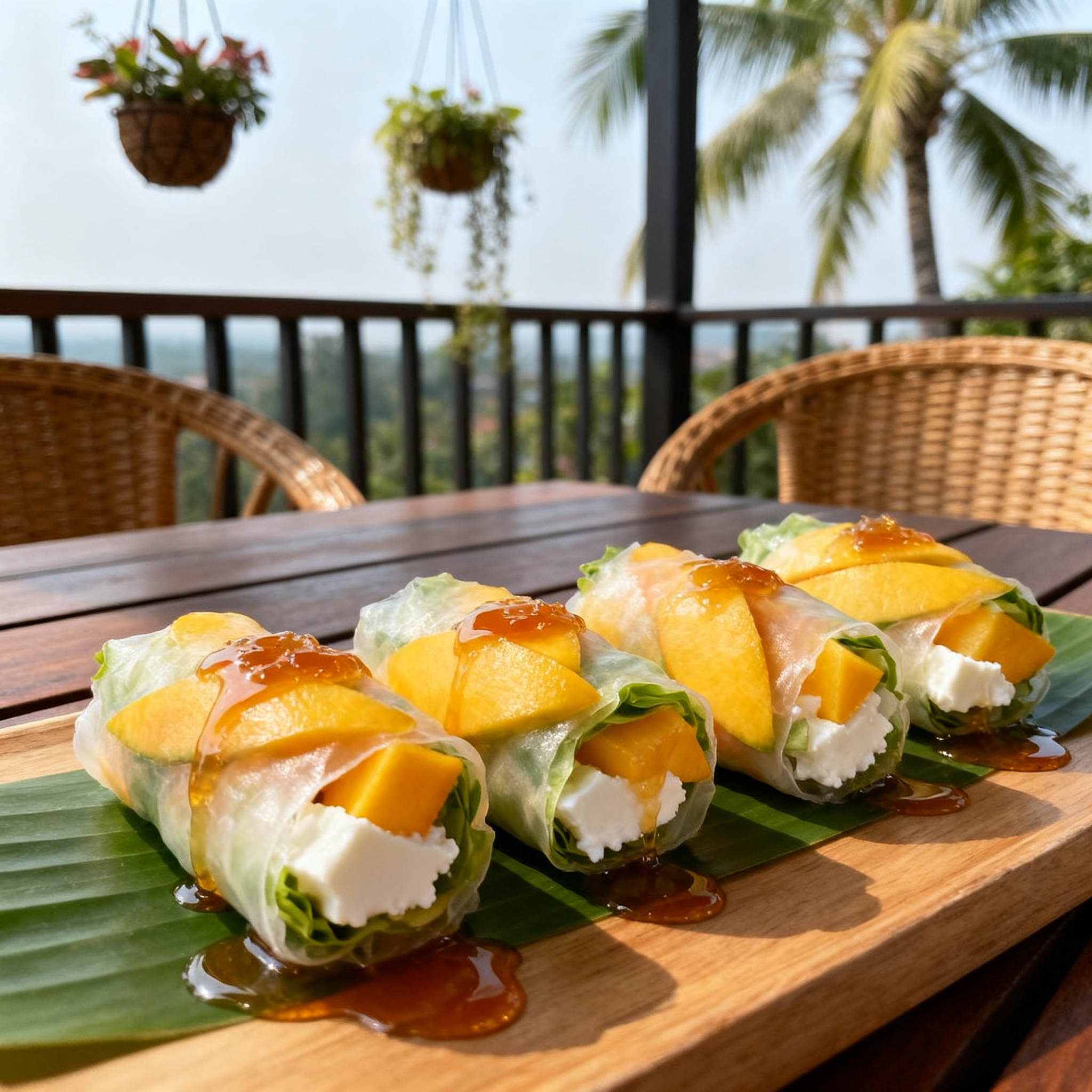 Rouleaux Printemps Mangue (x4)