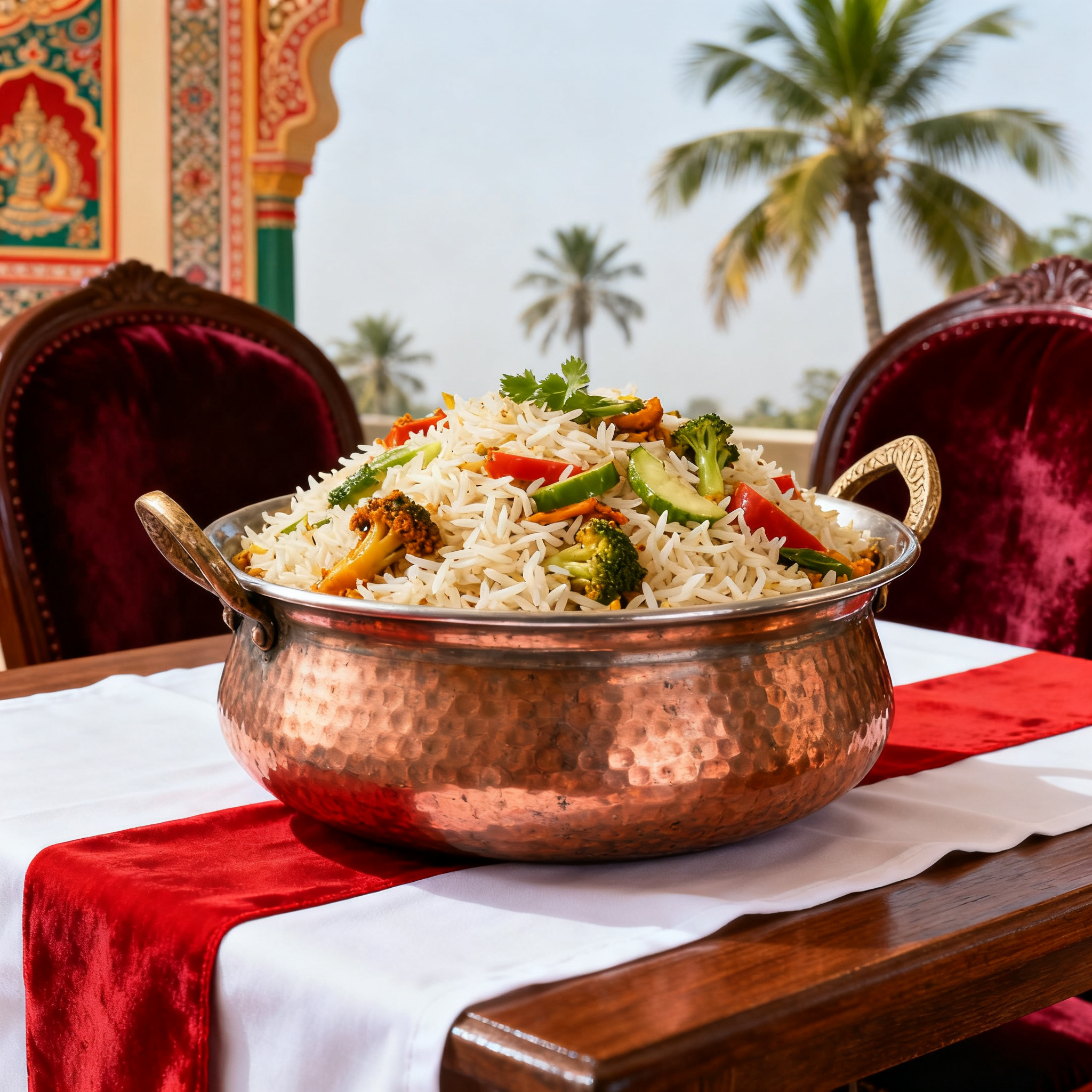 Basmati Hyderabadi Légumes