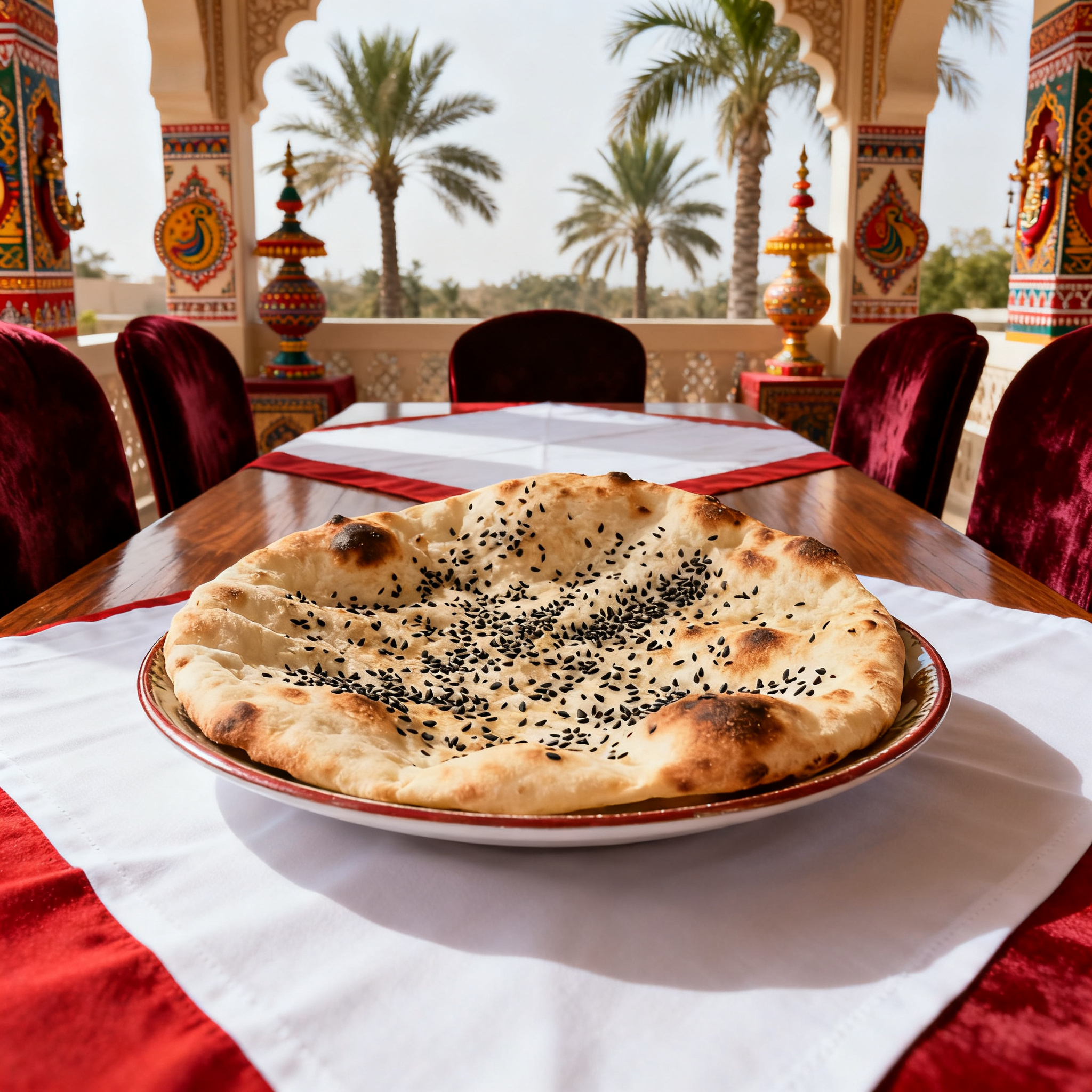 Naan Sésame Nigelle