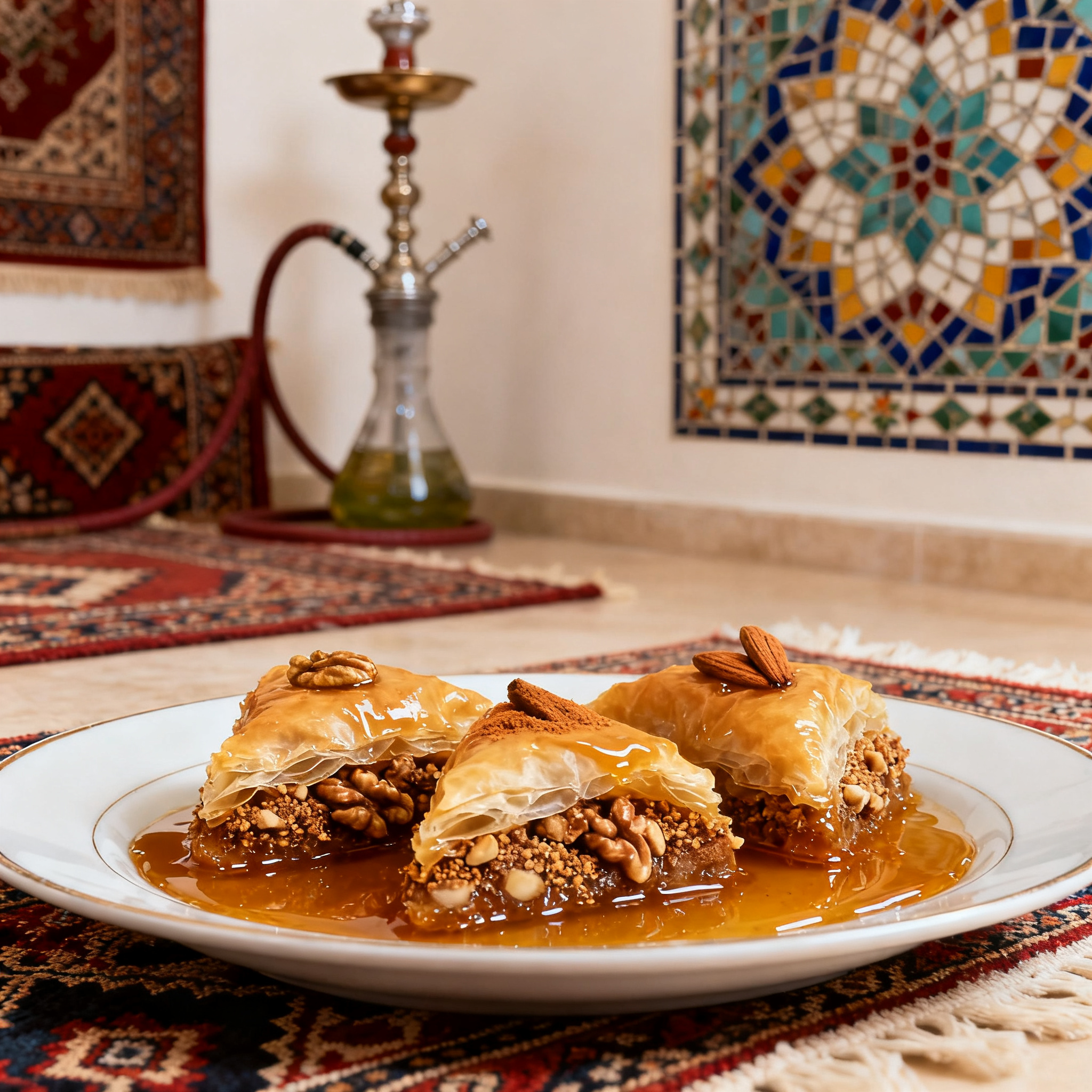 Baklawa Pâte Filo Noix Miel (x3)