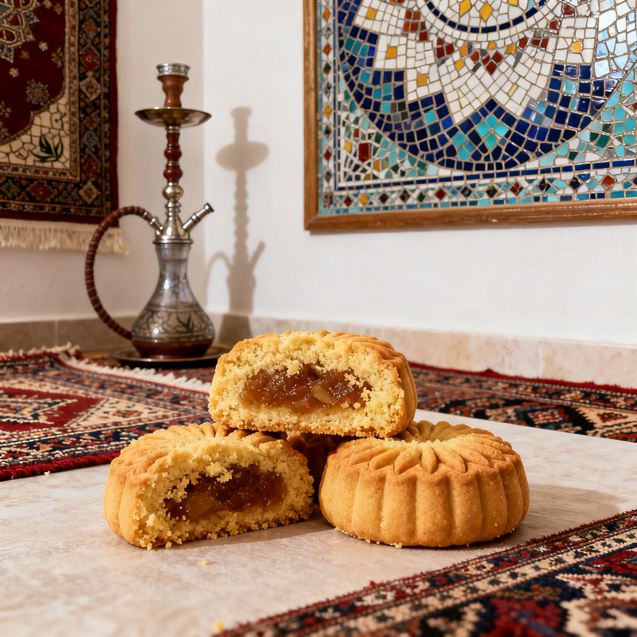 Maamoul Biscuit Noix Dates Pistache (x3)