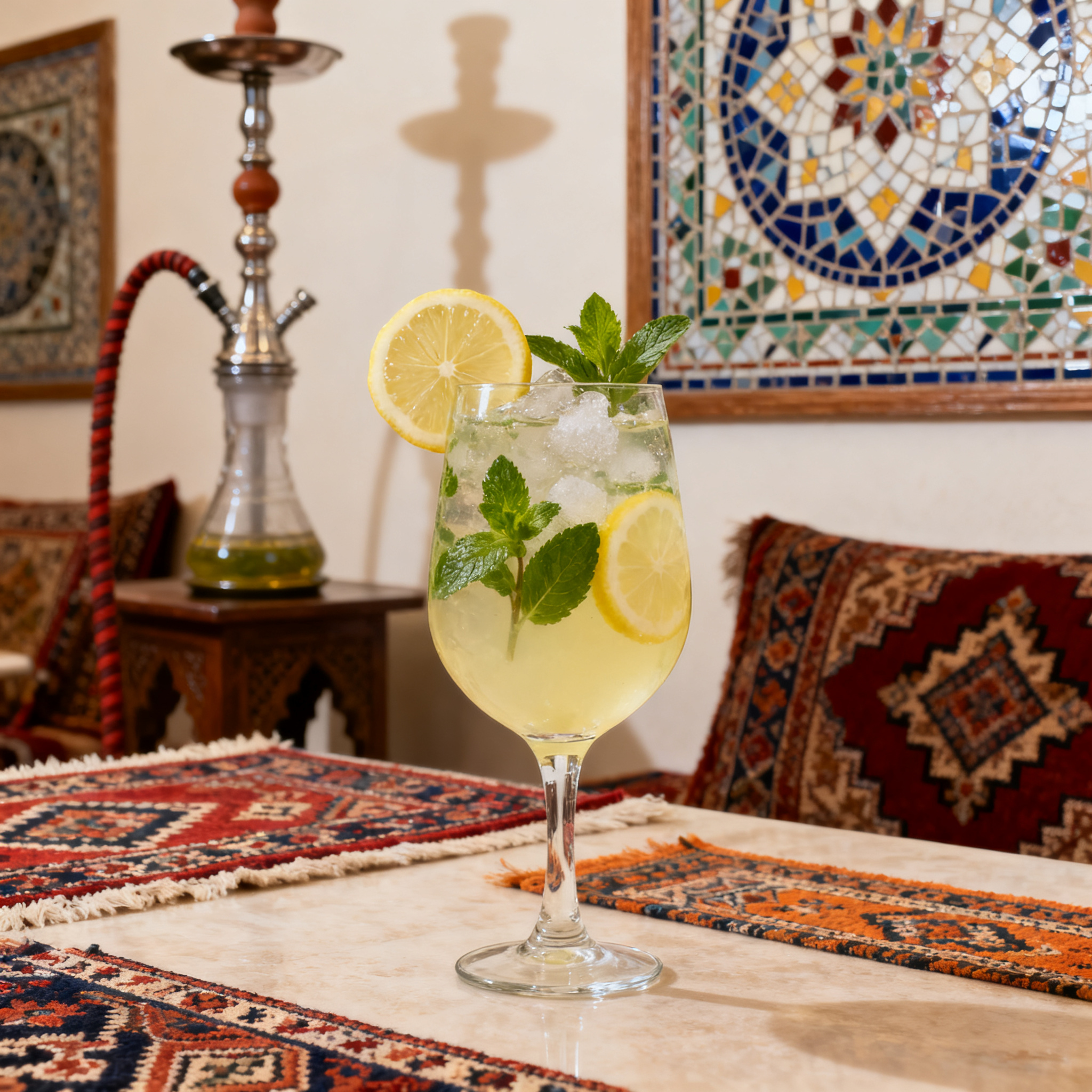 Limonade Citron Menthe Fleur d'Oranger