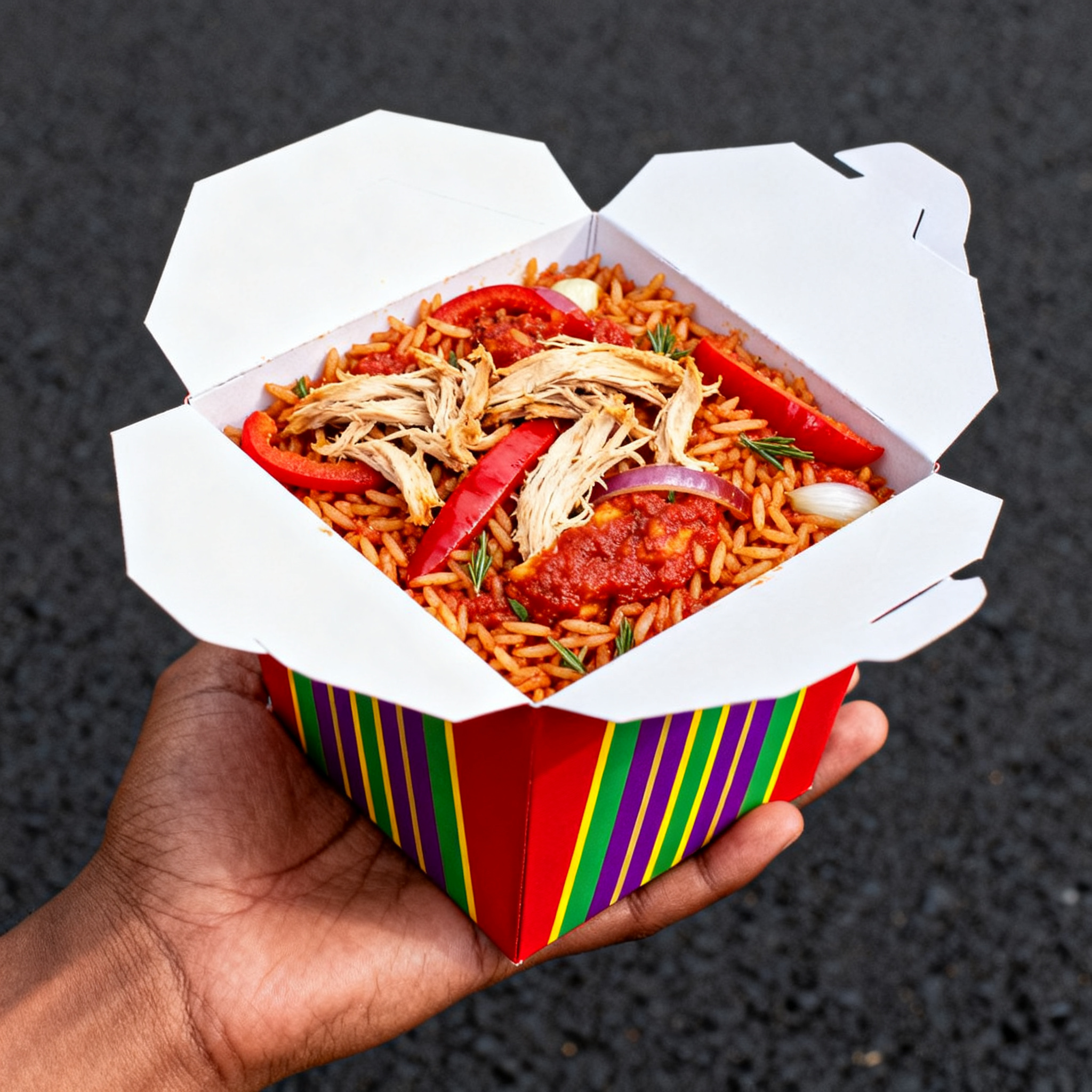 Jollof Rice Poulet Épicé