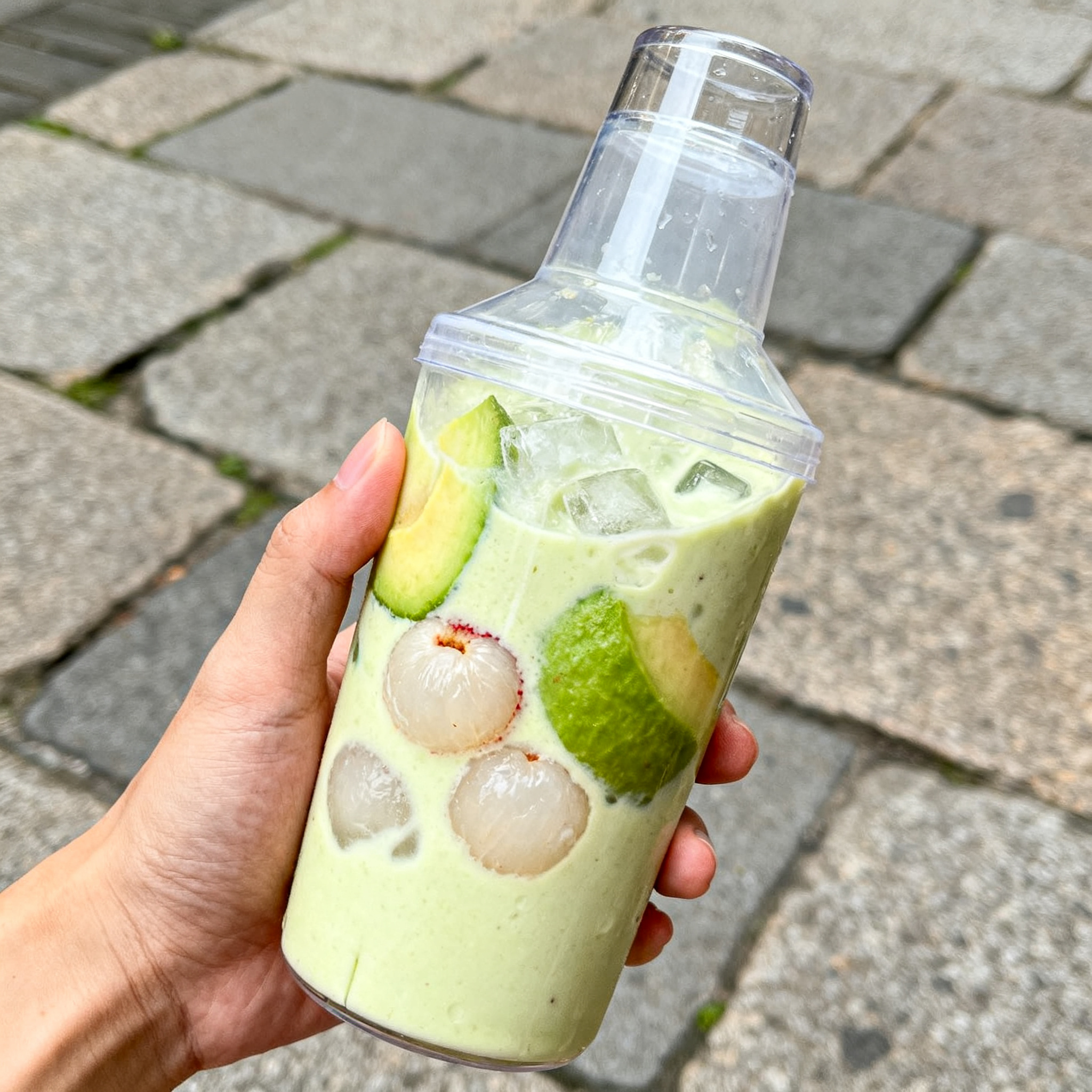 Sinh Tố Avocat Lychee Délicat