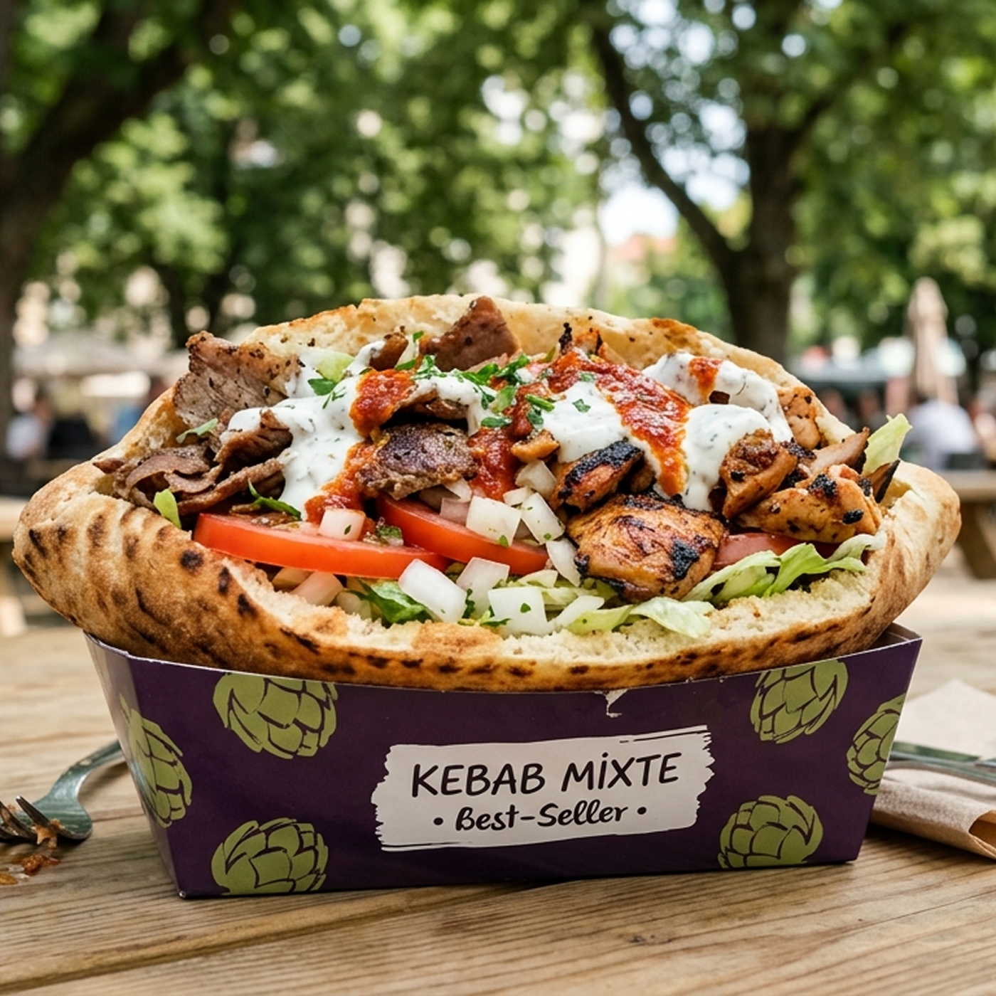 Le Kebab Mixte