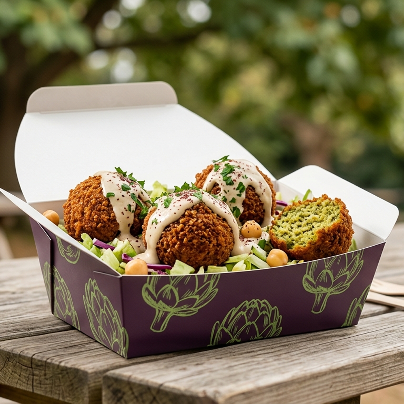 Falafels Frits Croustillants (x4)