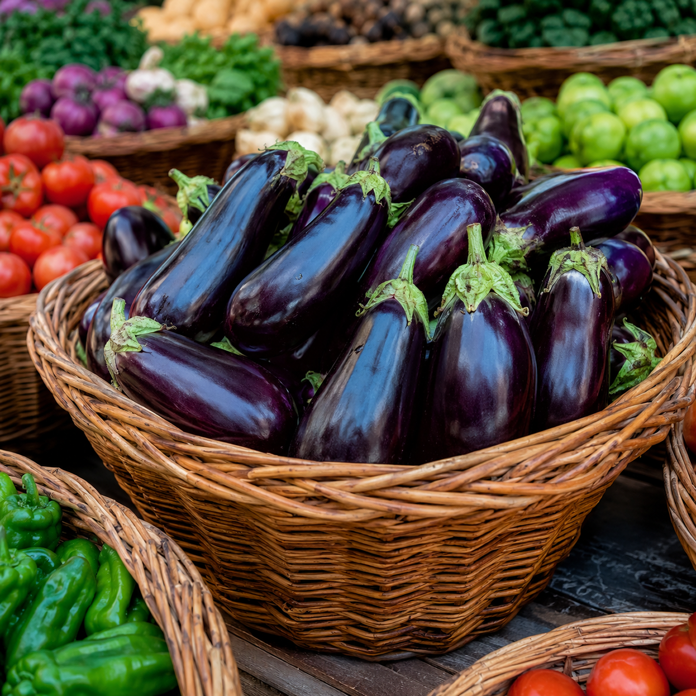 Aubergine violette