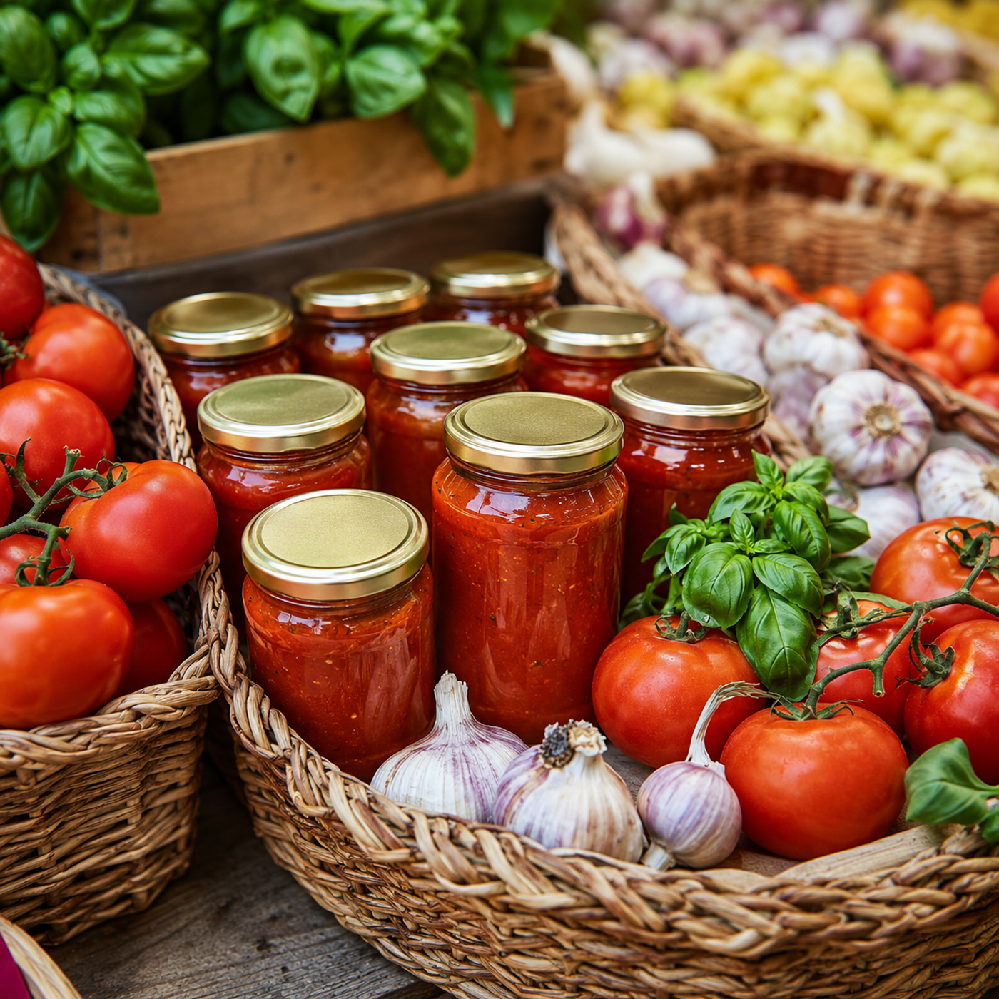Sauce tomate maison €/ bocal 350gr