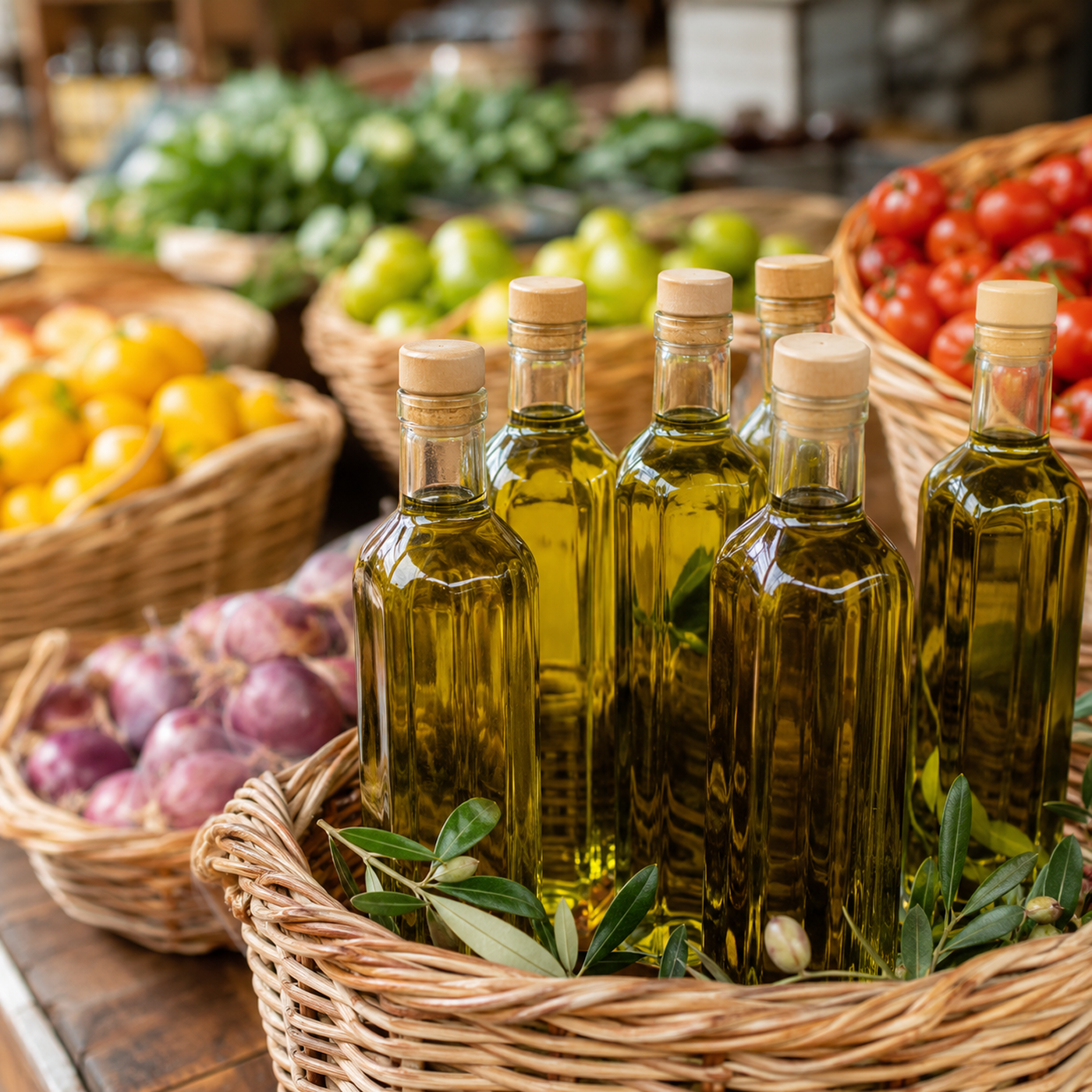 Huile d’olive AOP €/ bouteille 50cl