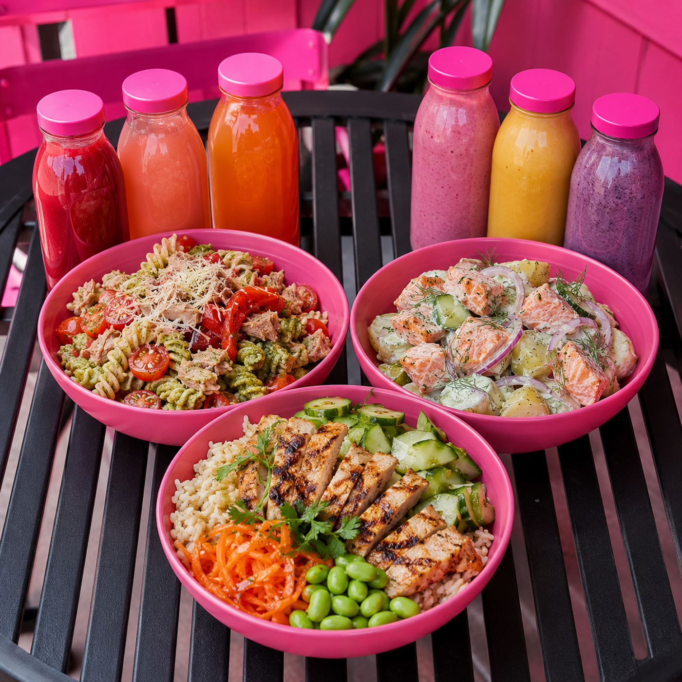 Salade + boisson