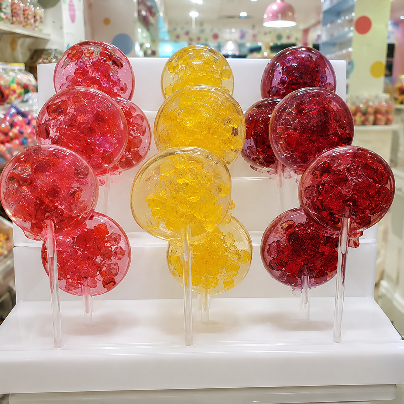 Sucettes Cristal Pop