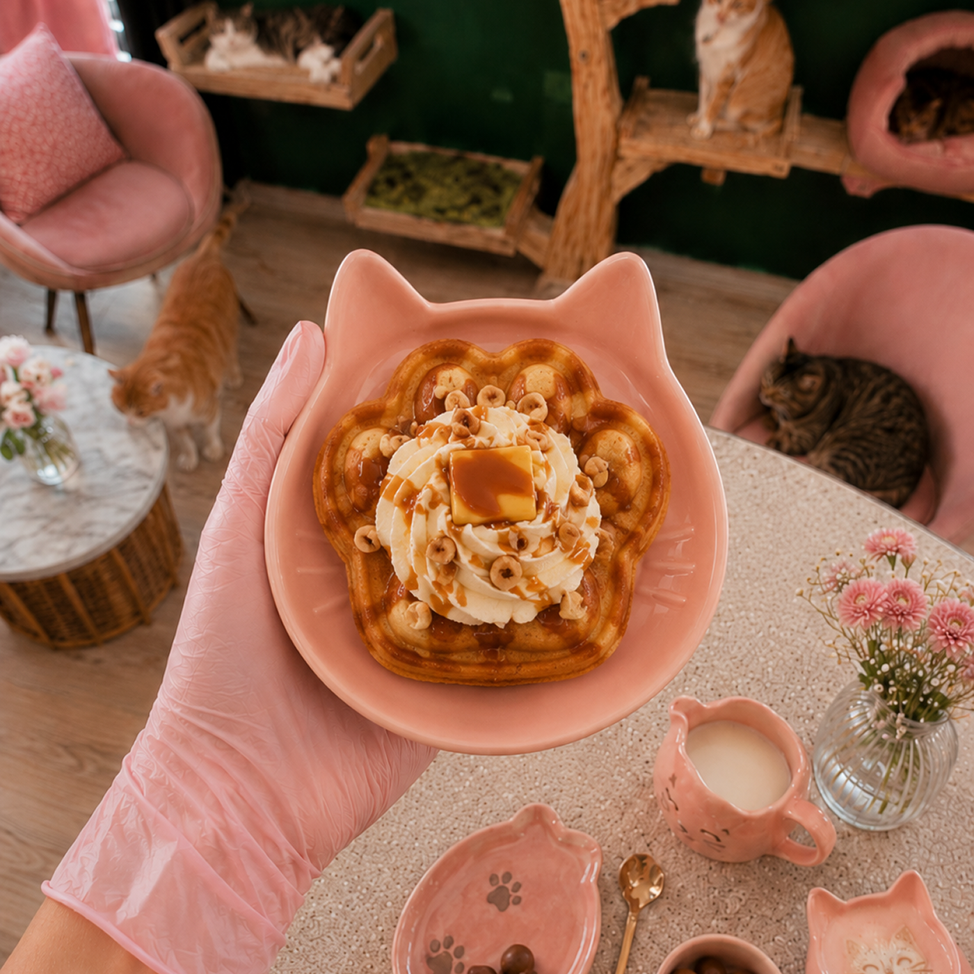 Pawffle Caramel