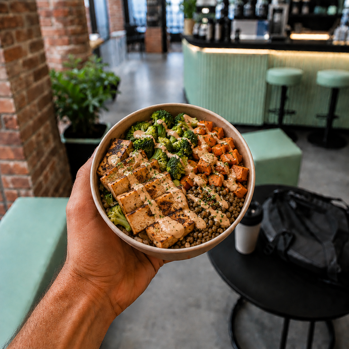 Vegan Gains Bowl (34 g protéines)